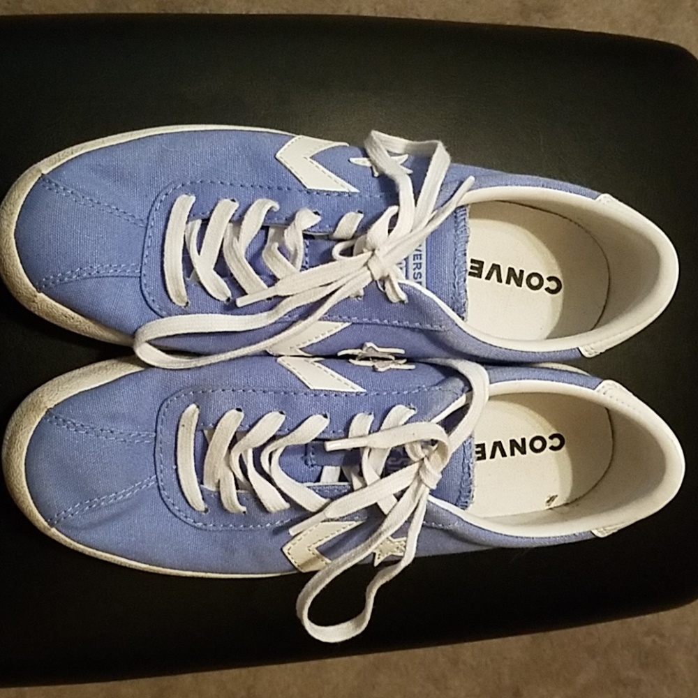Light blue Converse